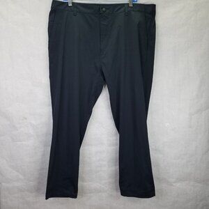 Rhone Commuter Pants Men 40 Classic Stretch Straight Leg Black Chino Golf Travel